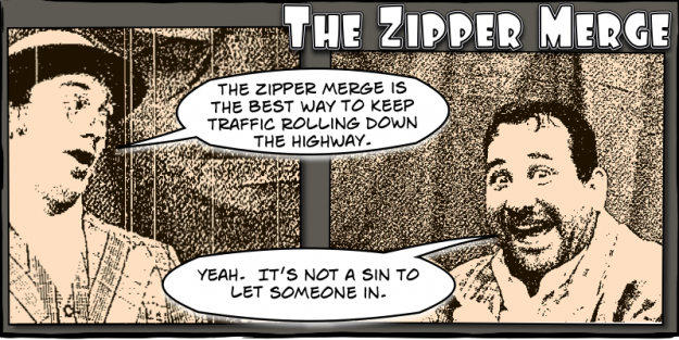 The Zipper Merge Comedy Defensive Driving